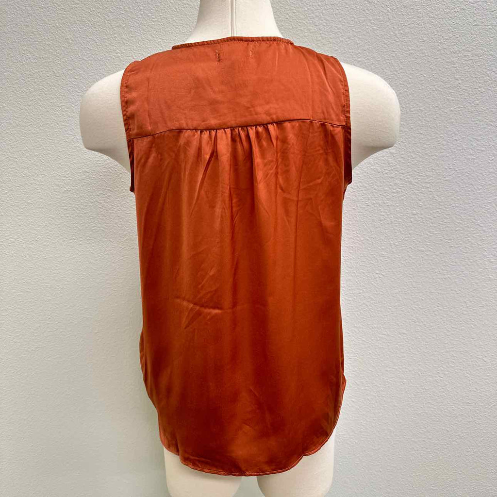 Maurices Size Large Rust Blouse