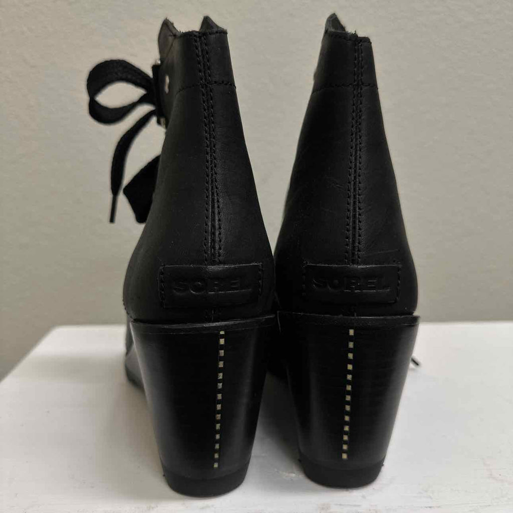 Sorel Shoe Size 6 Black Boots