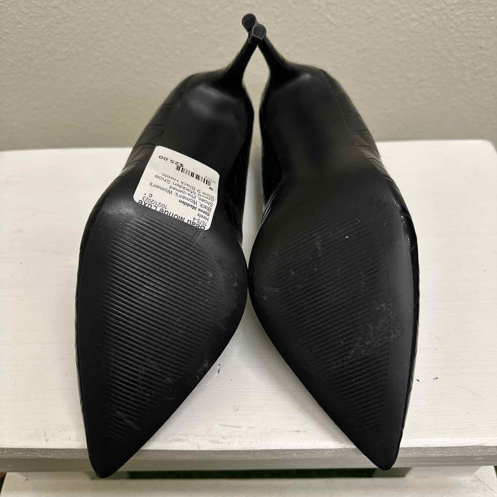 Steve Madden Shoe Size 9 Black Point Heels
