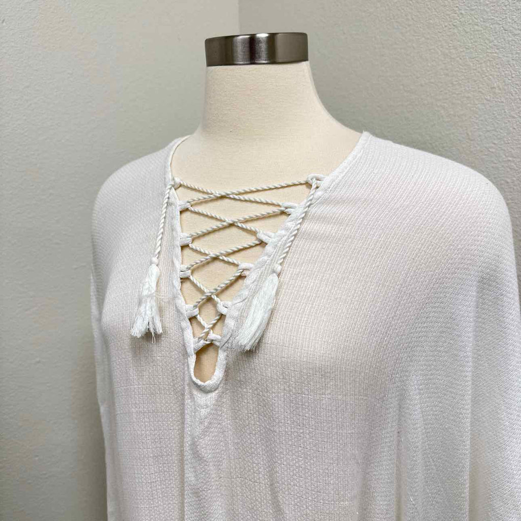 Walter Baker Size 0 White Cover Up Blouse