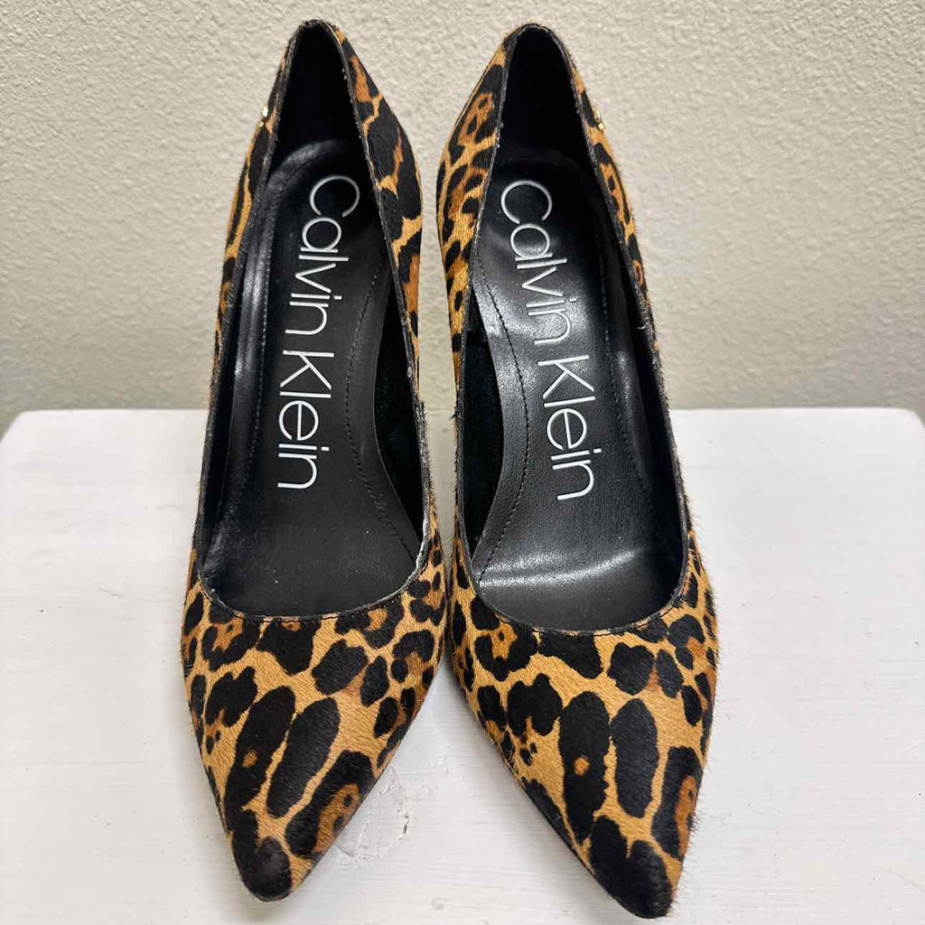 Calvin Klein Shoe Size 9 Leopard Pump Point Heels