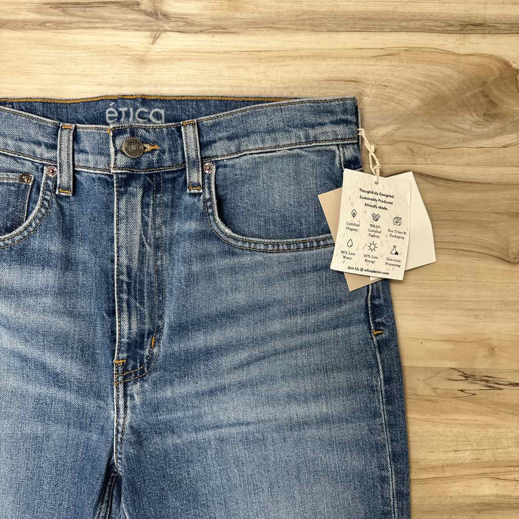 NWT Etica Size 28 Denim Jeans