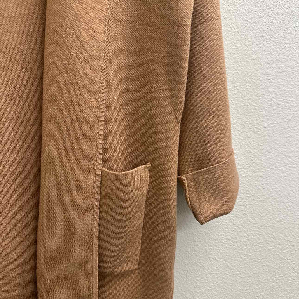 Lillusory Size L Brown Cardigan Sweater