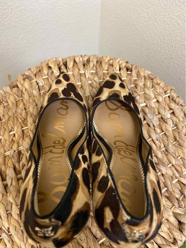 Sam Edelman Heels Leopard Size 6