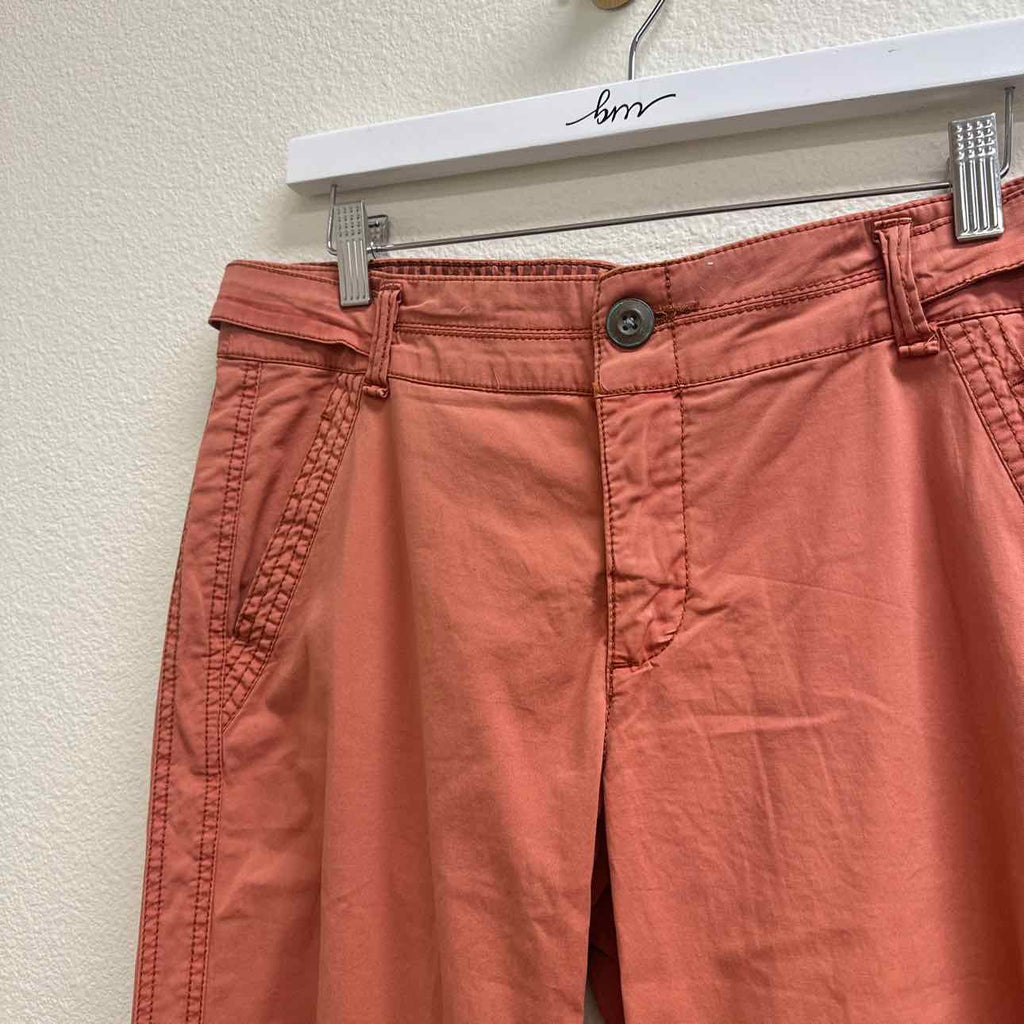 HEI Size 28 Salmon Cropped Pants