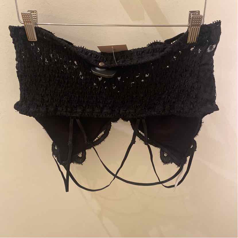 Anemone Black Bralette Women Size XXL