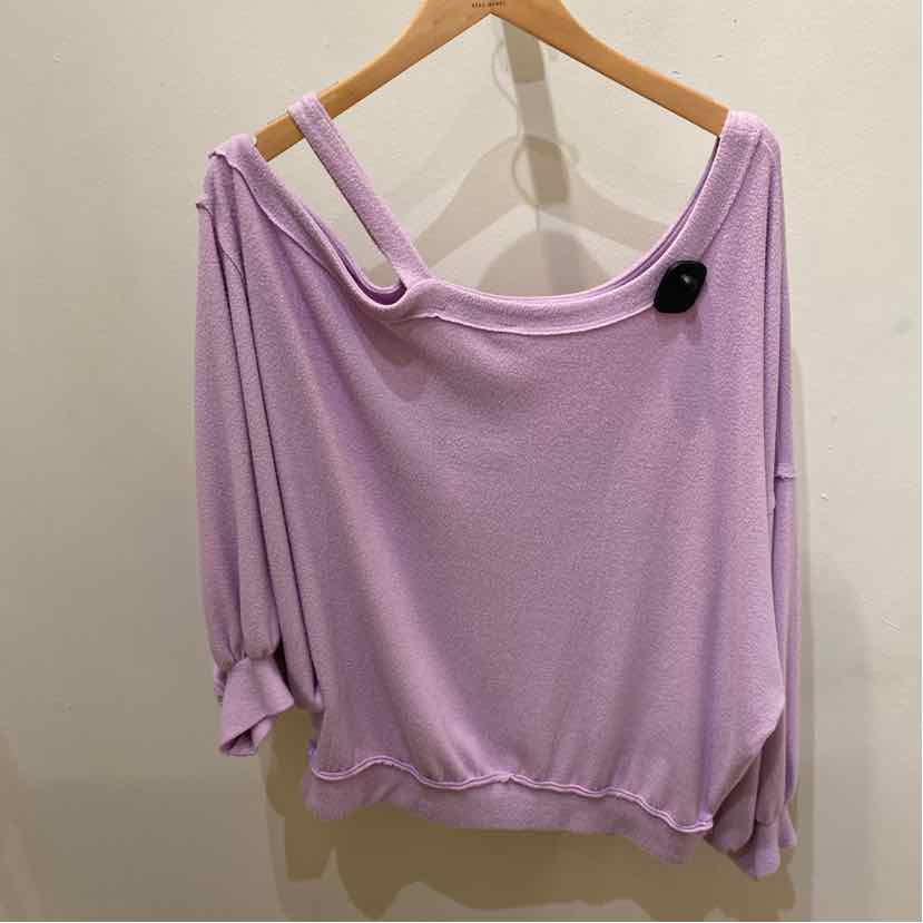 Free People Size XL Lavender Top