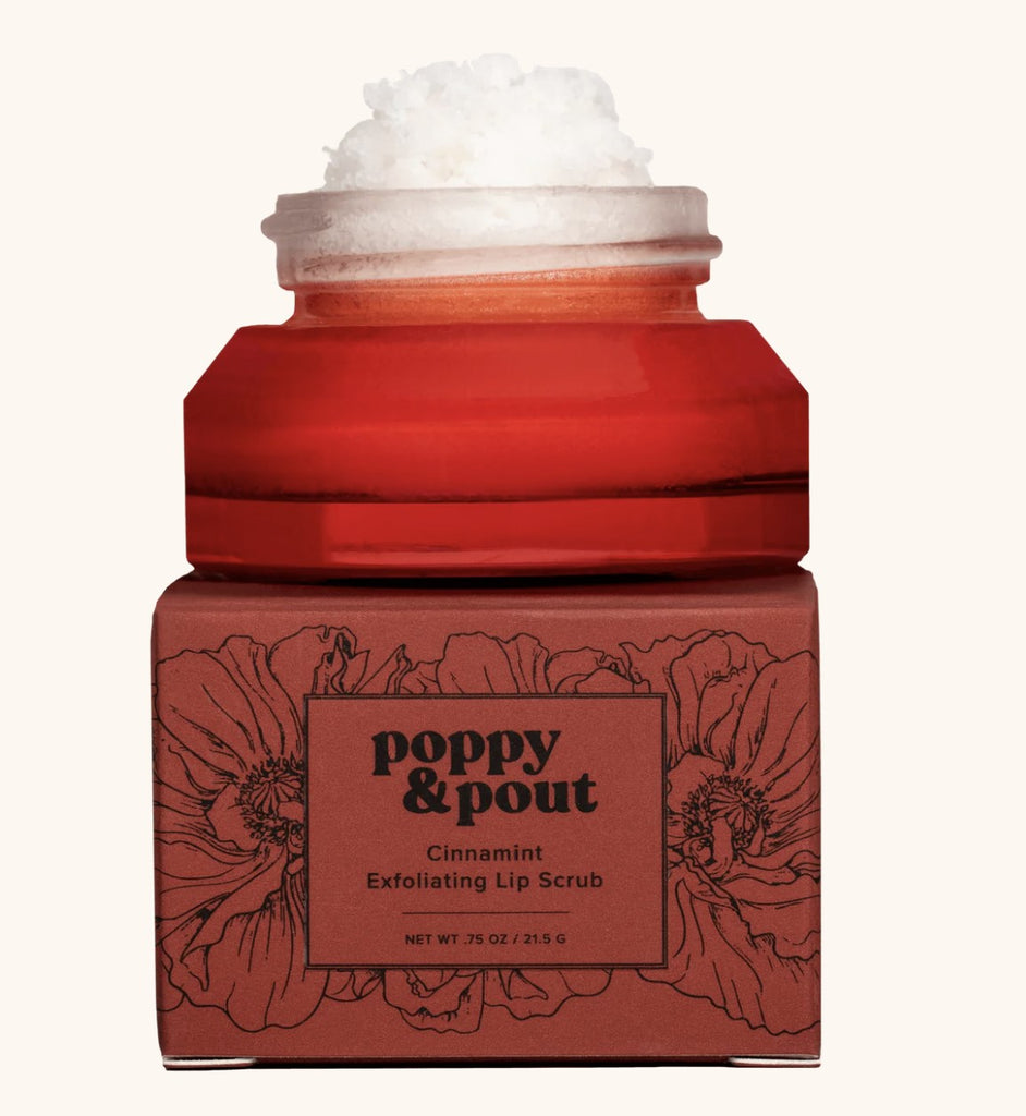 Poppy & Pout Lip Scrub Cinnamint